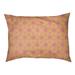 Tucker Murphy Pet™ Byrge Ornate Circles Cat Bed Designer Pillow Fleece, Polyester in Orange/Pink/Green | 9.5 H x 19.5 W x 29.5 D in | Wayfair