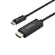 StarTech.com 3m USB-C auf HDMI Kabel - Monitorkabel - 4K bei 60Hz - USB Typ C zu HDMI Kabel - Schwarz