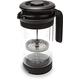 La Cafetière Seattle 3 in 1 French Press / Pour Over / Cold Brew Coffee Maker in Gift Box, Borosilicate Glass