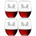 Highland Dunes Gorgas 21 oz. Stemless Wine Glass Glass | 5 H x 3.5 W in | Wayfair DDF4B666DB3E407E8EAC7BB065317FBC
