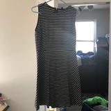 J. Crew Dresses | J. Crew Striped Dress | Color: Black/White | Size: 10