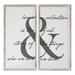 2 Pc Home is the Story Wall Art - Stratton Home Decor S23825