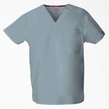 Dickies Eds Signature V-Neck Scrub Top - Gray Size 5Xl (83706)