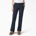 Dickies Women's Flex Slim Fit Bootcut Pants - Dark Navy Size 22 (FP121)