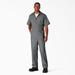 Dickies Men's Big & Tall Short Sleeve Coveralls - Gray Size M (33999)