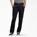 Dickies Women's Flex Slim Fit Pants - Black Size 12 (FP776F)