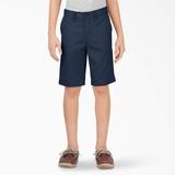 Dickies Boys' Flex Slim Fit Shorts, 8-20 - Dark Navy Size 14 (KR701)