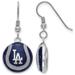 Women's Los Angeles Dodgers Sterling Silver Enameled Baseball Earrings