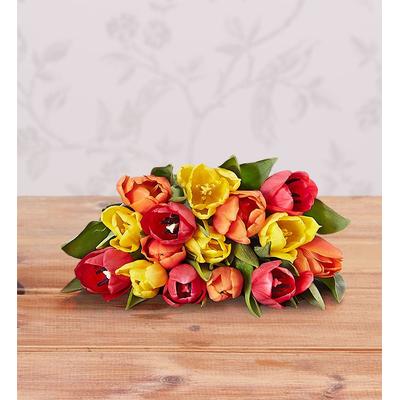 1-800-Flowers Seasonal Gift Delivery Assorted Fall Tulips + Free Vase 15 Stems, Bouquet Only