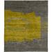 Brown/Green 144 W in Rug - Brayden Studio® One-of-a-Kind Cadwell Hand-Knotted Traditional Style Gray/Yellow 12' x 18' Wool Area Rug Wool | Wayfair