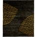 Black/Brown 96 W in Rug - Brayden Studio® One-of-a-Kind Omaha Hand-Knotted Traditional Style Brown/Yellow 8' x 10' Wool Area Rug Wool | Wayfair
