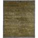 Brown/Gray 60 W in Rug - Brayden Studio® One-of-a-Kind Jaydon Hand-Knotted Traditional Style Gray/Bronze/Yellow 5' x 8' Wool Area Rug Wool | Wayfair