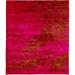 Brown/Red 108 W in Rug - Brayden Studio® One-of-a-Kind Mitchem Hand-Knotted Traditional Style Red 9' x 12' Area Rug Silk/Wool | Wayfair