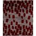 Brown/Gray 144 W in Rug - Brayden Studio® One-of-a-Kind Stephine Hand-Knotted Traditional Style Red 12' x 15' Wool Area Rug Wool | Wayfair