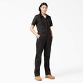 Dickies Women's Flex Cooling Short Sleeve Coveralls - Black Size XS (FV332F)