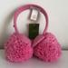 Kate Spade Accessories | Kate Spade Pom Pom Handknit Earmuff | Color: Pink | Size: Os