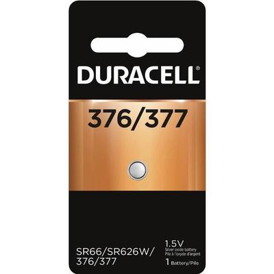 Duracell 17709 - 377 1.5 volt Button Cell Silver Oxide Battery (DURD377BPK09)