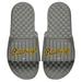 Youth ISlide Gray Pittsburgh Pirates Cooperstown Pinstripe Logo Slide Sandals