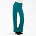 Dickies Women's Xtreme Stretch Flare Leg Cargo Scrub Pants - Teal Size 2Xl (82011)