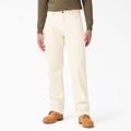 Dickies Men's Relaxed Fit Straight Leg Painter's Pants - Natural Beige Size 30 (1953)