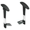 Safco Products Company Metro Safco Adjustable T-Pad Series Extended-Height Chairs Arms in Black | 3 H x 5.75 W x 13.75 D in | Wayfair 3495BL