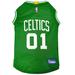 NBA Eastern Conference Mesh Jersey for Dogs, Large, Boston Celtics, Multi-Color