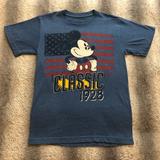 Disney Shirts | Disney’s Mickey Mouse Classic Tee Men’s Small | Color: Blue | Size: S