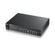 Zyxel 8-Port Fast Ethernet Unmanaged Power over Ethernet Switch [4-Ports with PoE] [ES1100-8P]