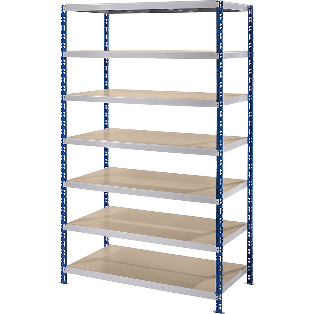 Rayonnage emboîtable extra-large eurokraft basic