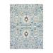 Anji Mountain Tabriz Carpet Straight Rectangular Chair Mat in White | 48 W x 36 D in | Wayfair AMB9004