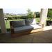 Rosecliff Heights Yesenia 84" Wide Outdoor Teak Patio Sofa w/ Sunbrella Cushions /Natural Hards in Brown/White | 29 H x 84 W x 34 D in | Wayfair