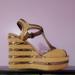 Coach Shoes | Coach Wedge Shoes | Color: Gold/Tan | Size: 6