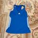 Adidas Tops | Adidas Workout Tank Blue Size Medium | Color: Blue | Size: M