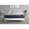 Actisom - Ensemble matelas sommier Actimemo max 180 x 200 cm 2 oreillers et couette Mémoire de