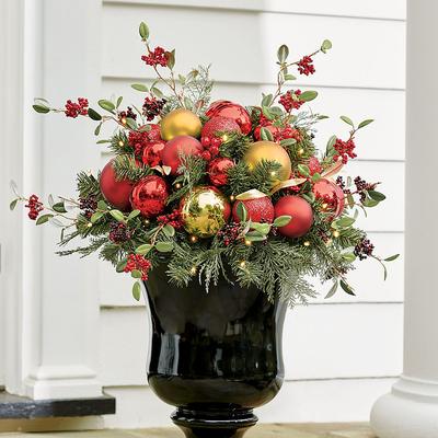 Christmas Holiday Tradition Cordless Urn Filler - ...