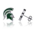 Women's Dayna Designs Michigan State Spartans Enamel Post Earrings