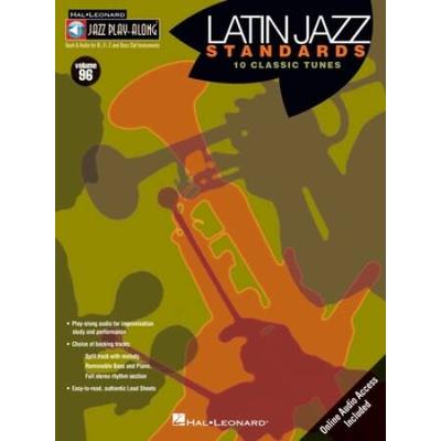 Latin Jazz Standards - Jazz Play-Along Volume 96 (Book/Online Audio) [With Cd (Audio)]