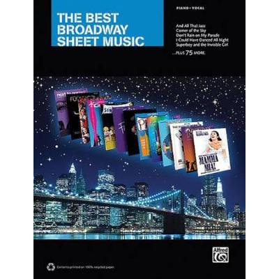 The Best Broadway Sheet Music