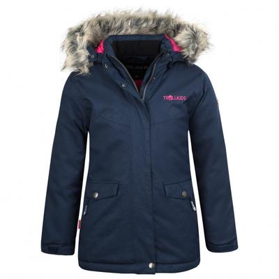 Trollkids - Girl's Oslo Coat XT - Mantel Gr 140 blau