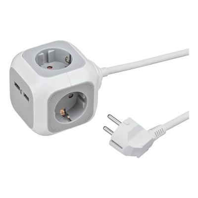 USB-Charger Steckdosenblock »ALEA-Power« weiß, Brennenstuhl, 10.5x11.5x10 cm