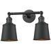 Addison 7"H Oil-Rubbed Bronze 2-Light Adjustable Wall Sconce