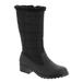 Trotters Benji High - Womens 8.5 Black Boot Medium