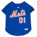 MLB National League East Jersey for Dogs, XX-Large, New York Mets, Multi-Color