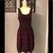 Jessica Simpson Dresses | Jessica Simpson Knit Dress | Color: Black/Purple | Size: L