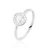 Bague Ninon Or Blanc Oxyde De Zirconium