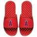 Youth ISlide Red Los Angeles Angels Personalized Primary Logo Slide Sandals