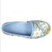 Gucci Shoes | Gucci Girls Espadrilles Slip On Shoes Child Cotton | Color: Blue/White | Size: 31