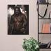 MightyPrint Aquaman Arthur Curry Jason Momoa Paper-Free Wall Décor | 24 H x 17 W x 0.2 D in | Wayfair MP17240516