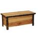 Loon Peak® Cleary Trunk Blanket Chest Solid Wood + Manufactured Wood in Brown | 18 H x 44 W x 20 D in | Wayfair A2CEEBA1798B41A19219B6F96C9A2490