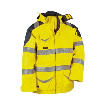 Cofra Warnschutz 4in1 Winterjacke »PROTECTION« Größe 50 gelb Image